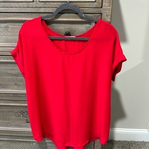 Pleione Red Shirt- size large